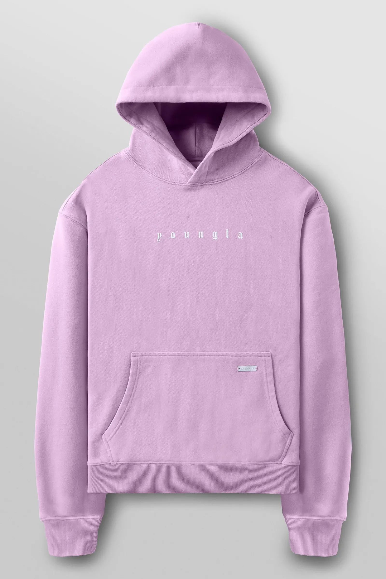 Outerwear<Youngla 5018-Love Sets-Hoodies Black Wash|Beige Wash|Grey Wash|Lavender Wash