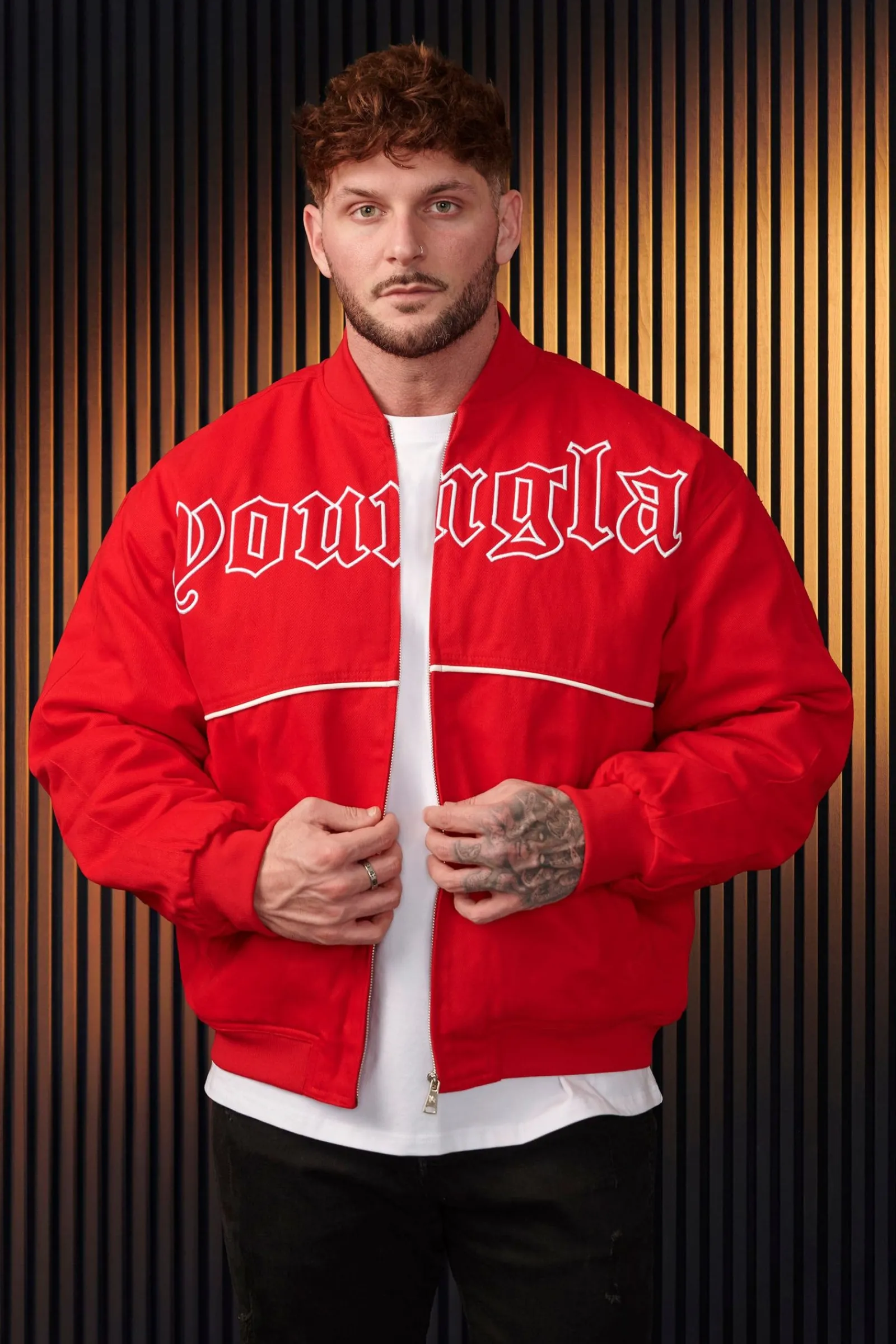 Outerwear<Youngla 531-Main Event Jackets Black|Red|White