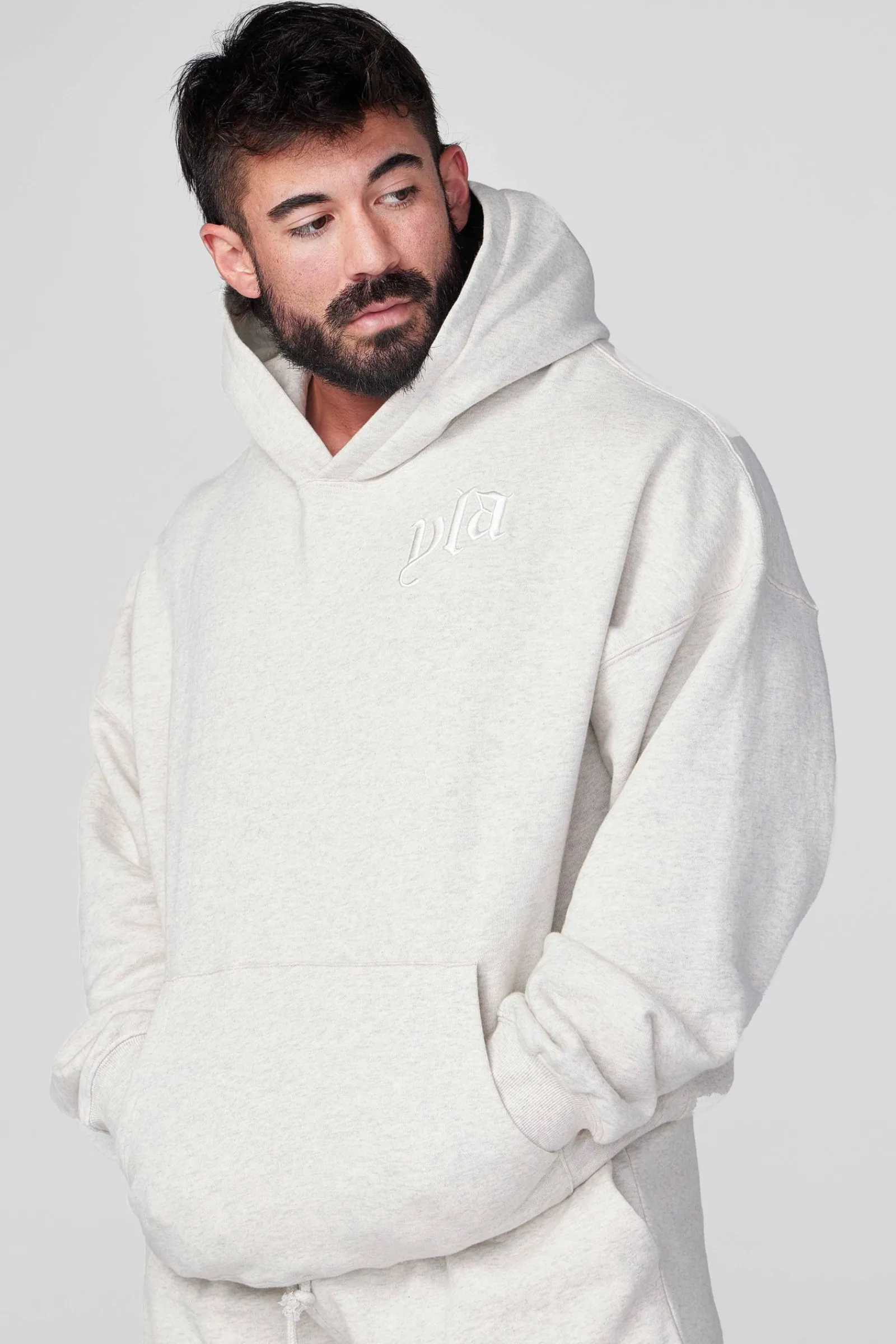 Outerwear<Youngla 522-Marshmallow Hoodies Black|Brown|Desert Tan|Heather Grey