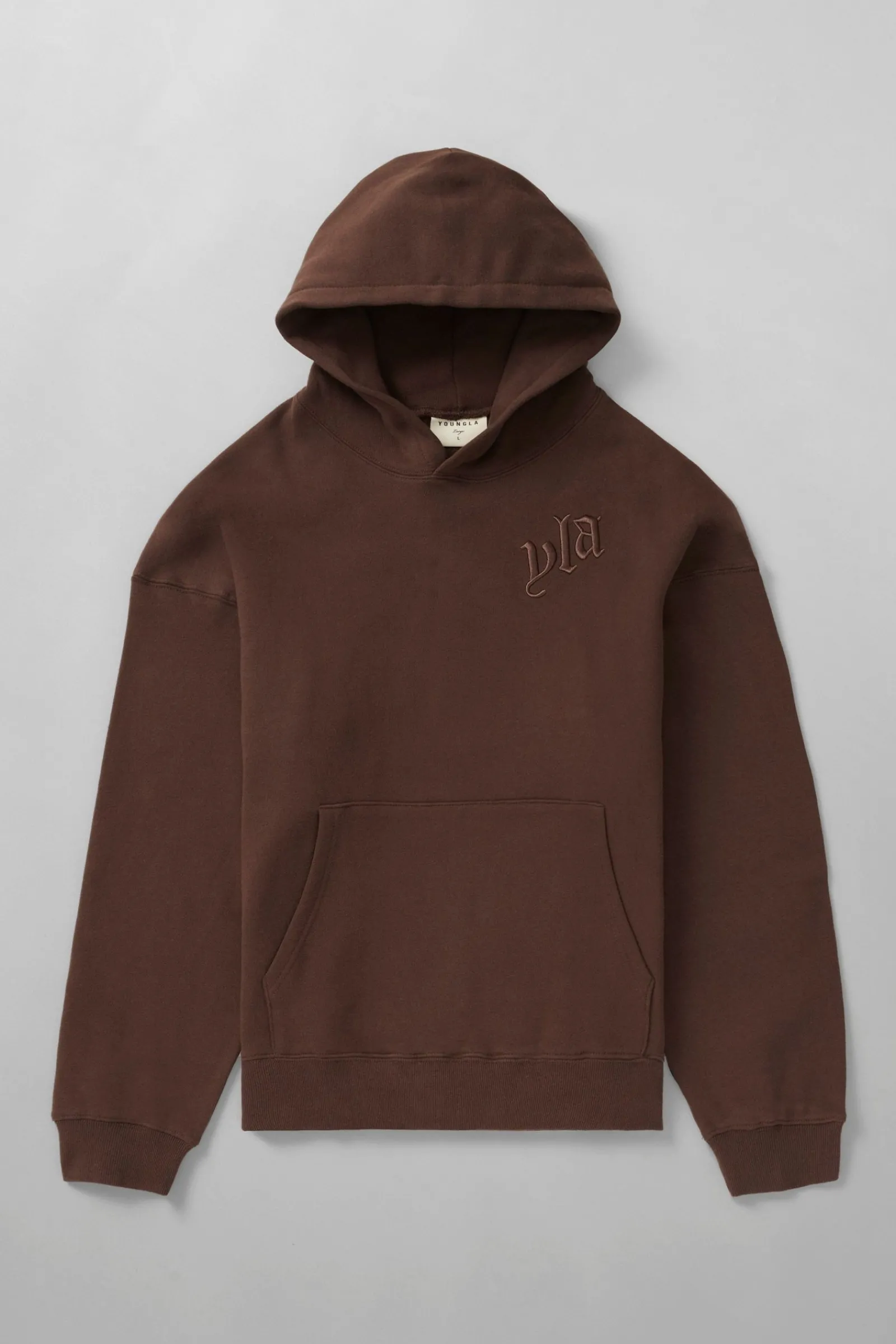Outerwear<Youngla 522-Marshmallow Hoodies Black|Brown|Desert Tan|Heather Grey