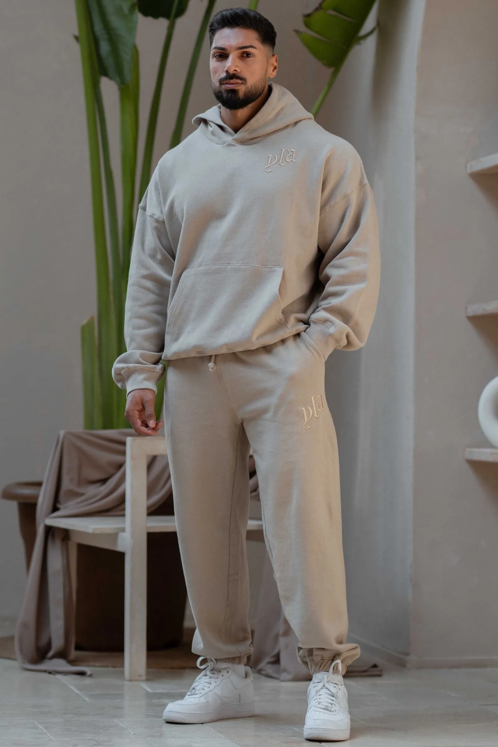 Outerwear<Youngla 522-Marshmallow Hoodies Black|Brown|Desert Tan|Heather Grey