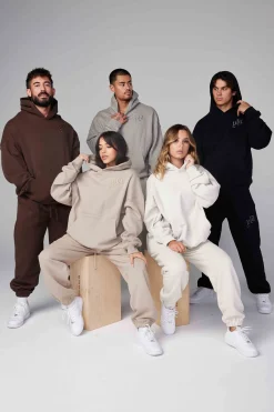Outerwear<Youngla 522-Marshmallow Hoodies Black|Brown|Desert Tan|Heather Grey
