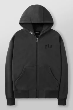 Outerwear<Youngla 5066-Metal Zip-Up Black|Beige|Charcoal|Pure White