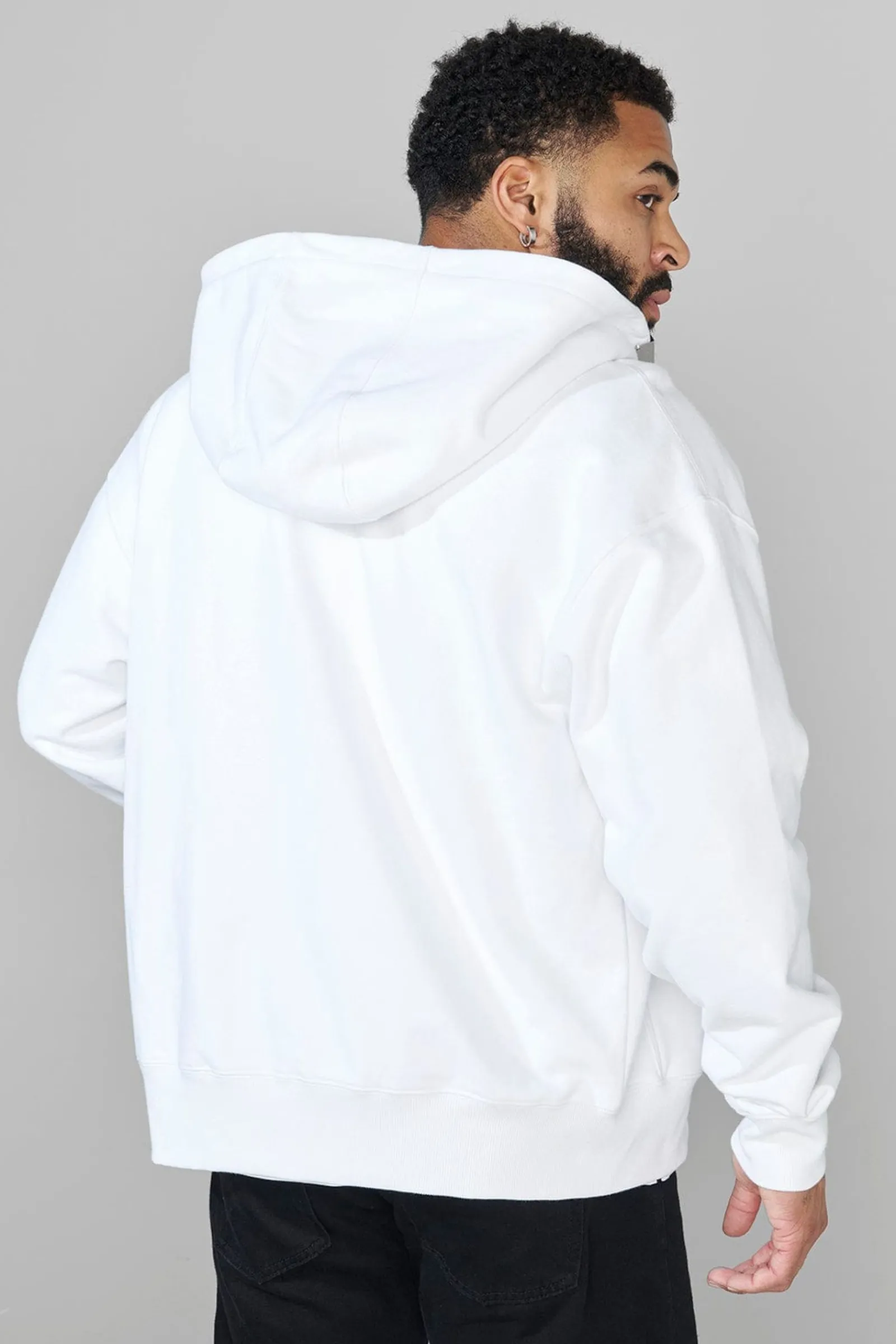 Outerwear<Youngla 5066-Metal Zip-Up Black|Beige|Charcoal|Pure White