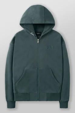 Outerwear<Youngla 5066-Metal Zip-Up Black|Beige|Charcoal|Pure White