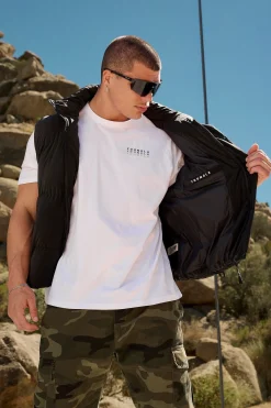 Outerwear<Youngla 528-Midnight Puffer Vest