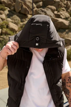 Outerwear<Youngla 528-Midnight Puffer Vest