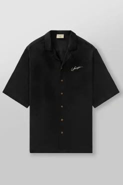 Shirts<Youngla 4085-Milano Shirts Black|Deep Teal|Rust Brown|Tan