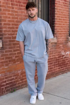 Joggers<Youngla 2078-Minimal No Cuff Joggers Black Wash|Burgundy Wash|Coal Wash|Sky Blue Wash