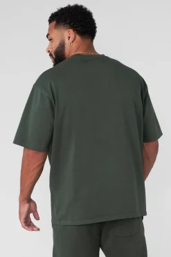 Shirts<Youngla 4017-Minimal Tees Black Wash|Burgundy Wash|Coal Wash|Sky Blue Wash