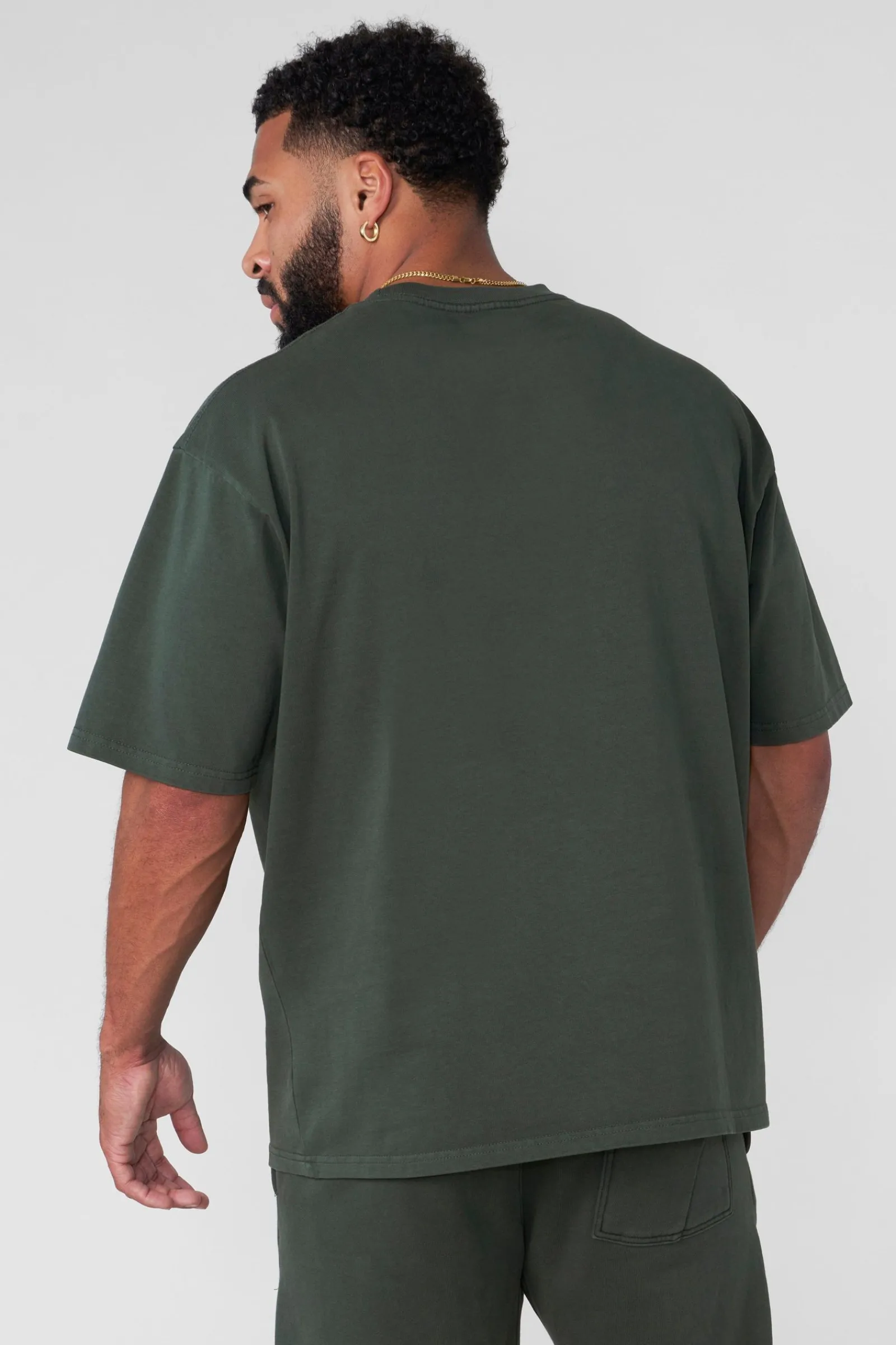 Shirts<Youngla 4017-Minimal Tees Black Wash|Burgundy Wash|Coal Wash|Sky Blue Wash