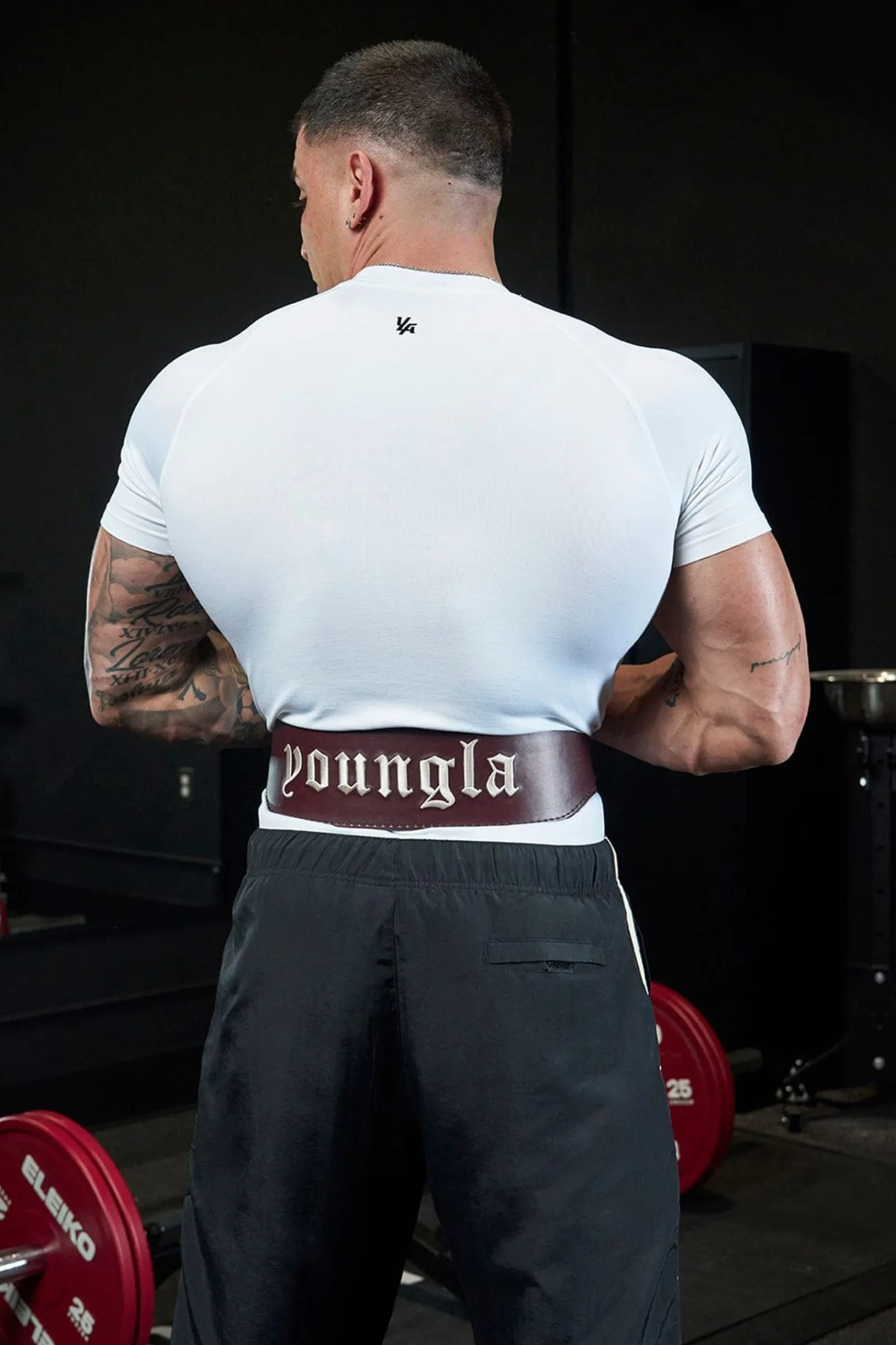 Accessories<Youngla 902-8Mm Leather Belts Black|Dark Burgundy|Off-White