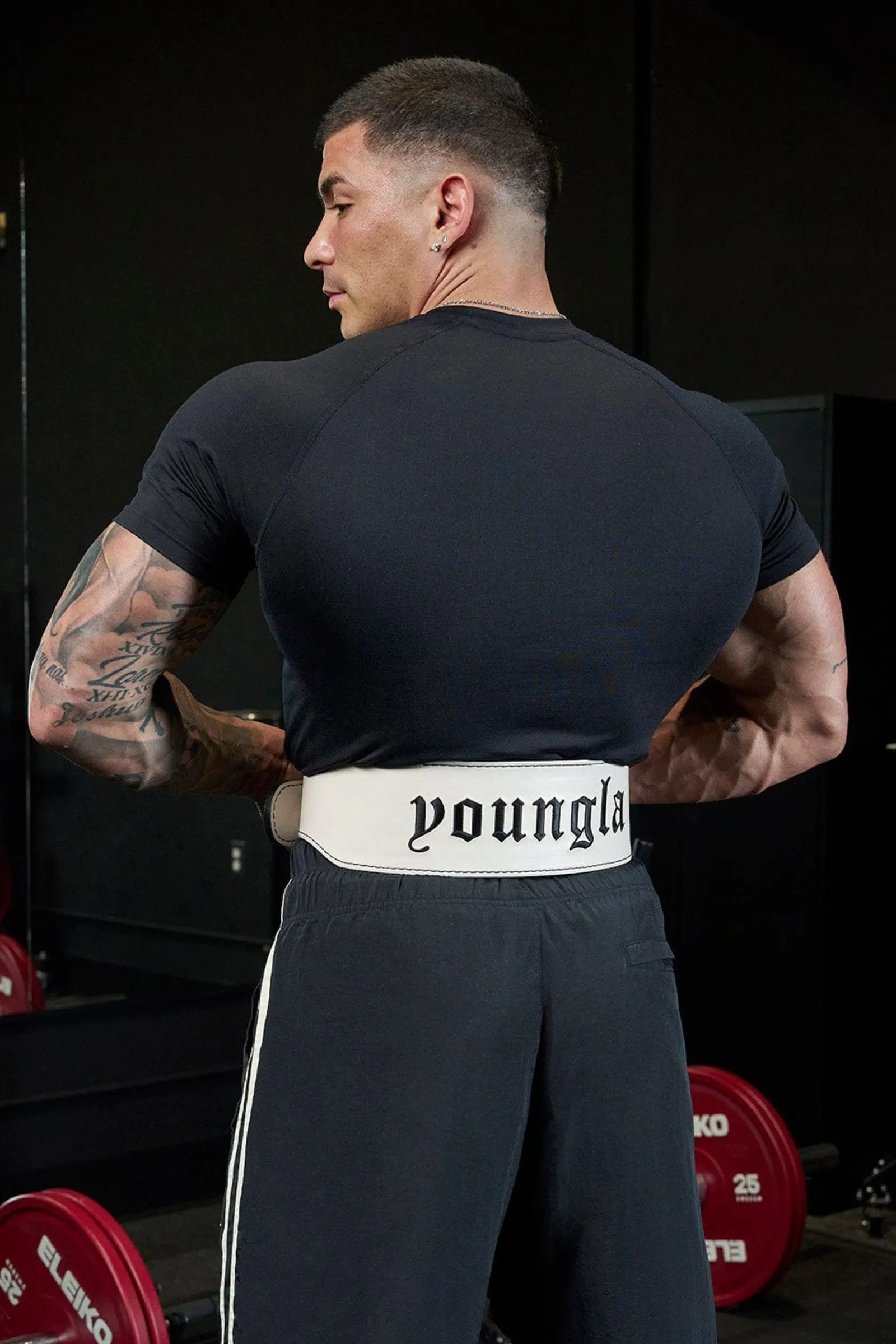 Accessories<Youngla 902-8Mm Leather Belts Black|Dark Burgundy|Off-White