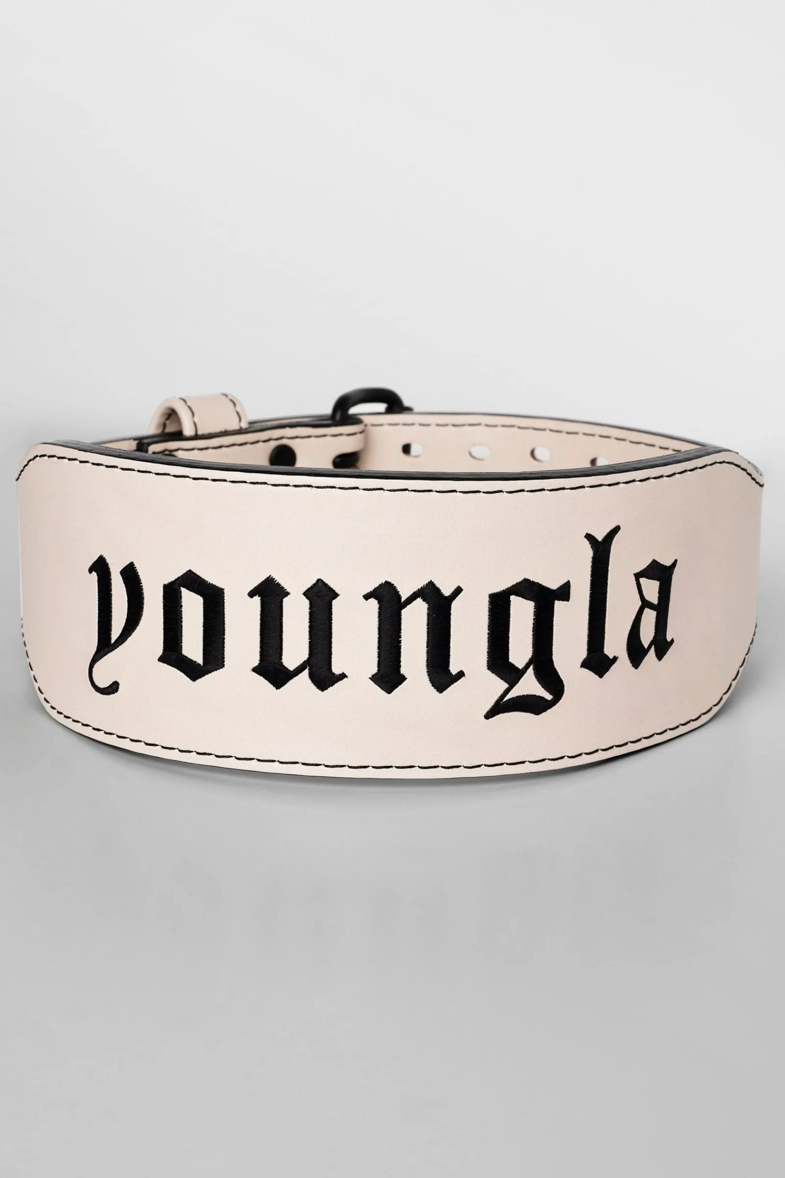 Accessories<Youngla 902-8Mm Leather Belts Black|Dark Burgundy|Off-White