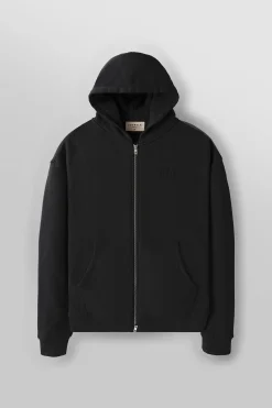 Outerwear<Youngla 514-Monarch Zip-Up Hoodie 2.0 Black Wash|Lavender Wash|Plum Burgundy Wash|Purple Grey