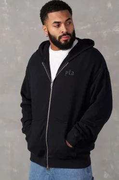 Outerwear<Youngla 514-Monarch Zip-Up Hoodie 2.0 Black Wash|Lavender Wash|Plum Burgundy Wash|Purple Grey