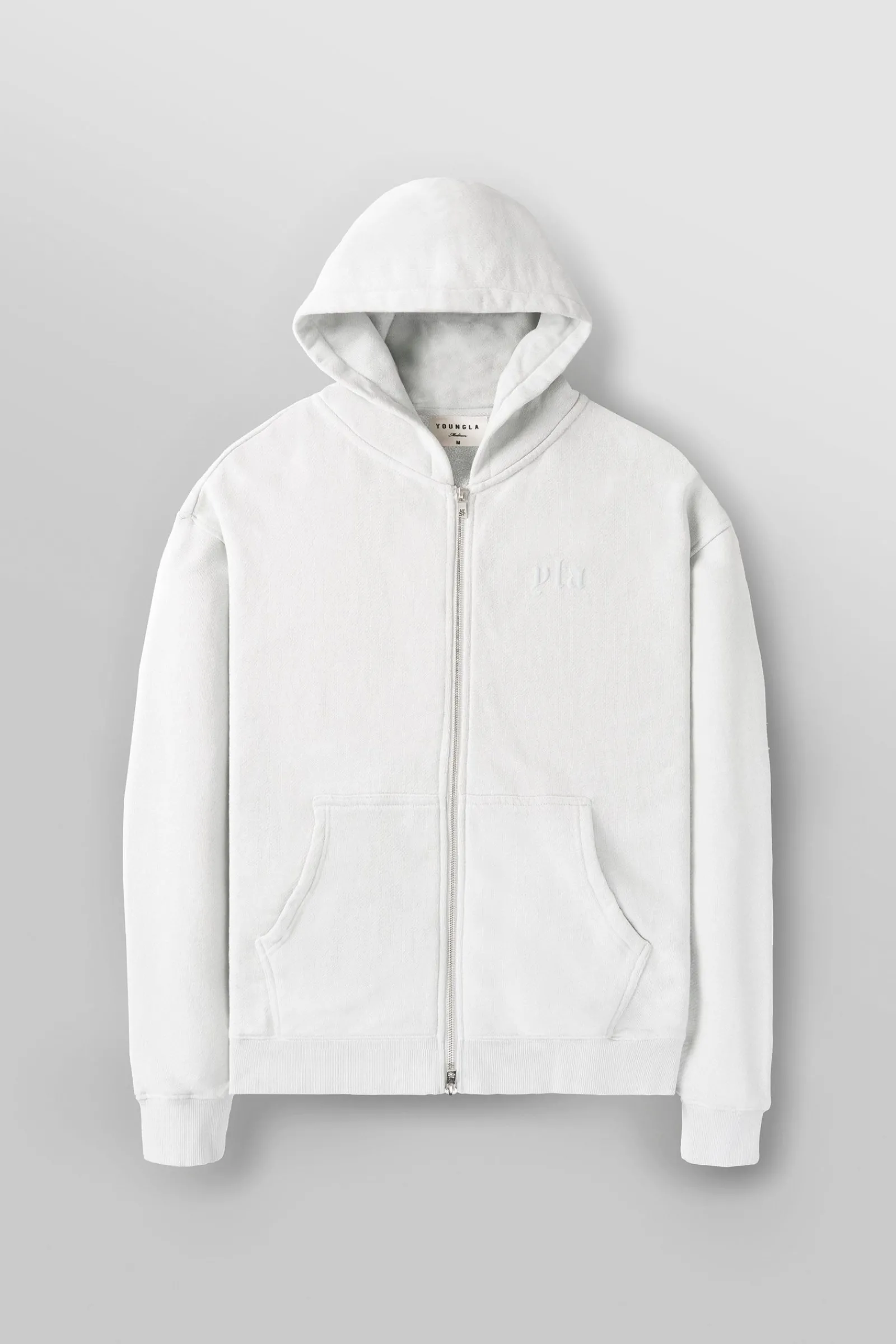 Outerwear<Youngla 514-Monarch Zip-Up Hoodie 2.0 Black Wash|Lavender Wash|Plum Burgundy Wash|Purple Grey