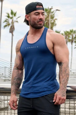 Tanks<Youngla 342-New Gen Compression Stringers Black|Brown|Light Grey|Navy