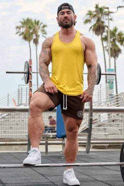 Tanks<Youngla 342-New Gen Compression Stringers Black|Brown|Light Grey|Navy