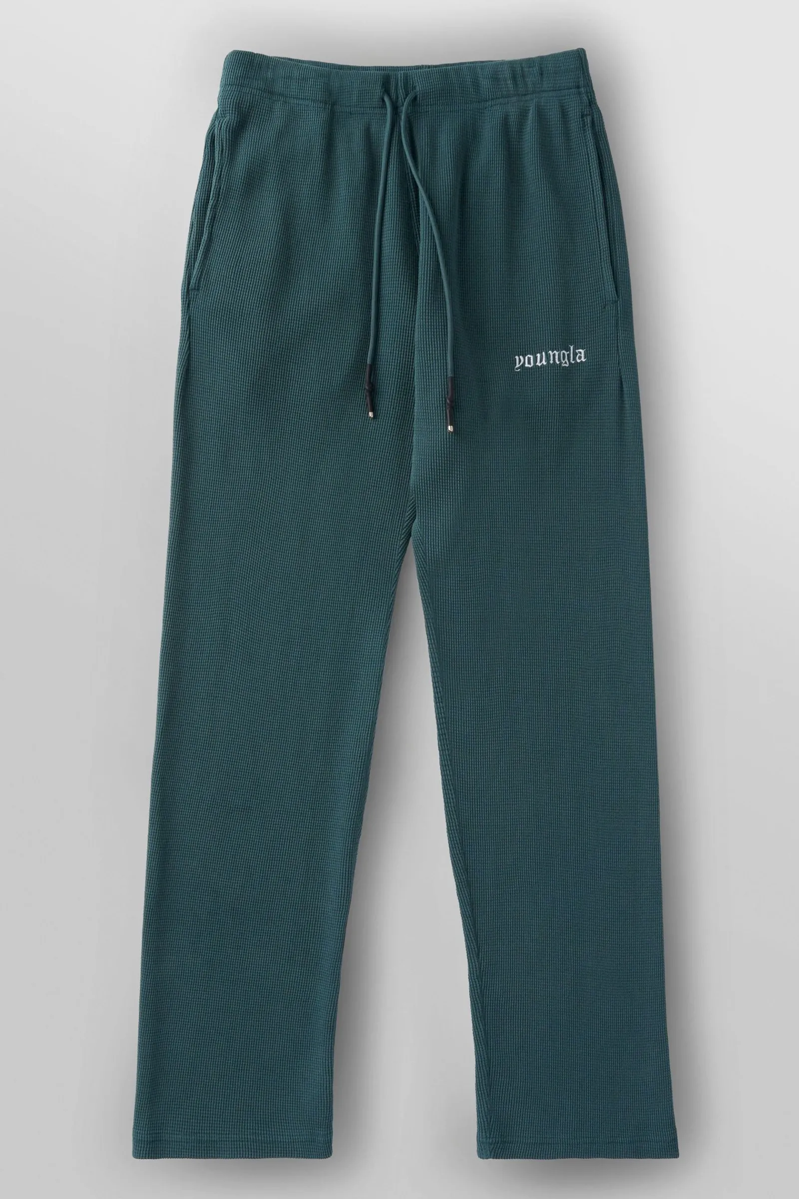 Joggers<Youngla 230-No Cuff Thermal Pants Black|Beige Wash|Brown|Heather Grey
