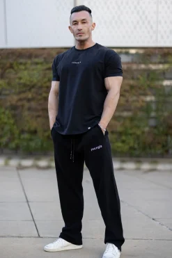 Joggers<Youngla 230-No Cuff Thermal Pants Black|Beige Wash|Brown|Heather Grey