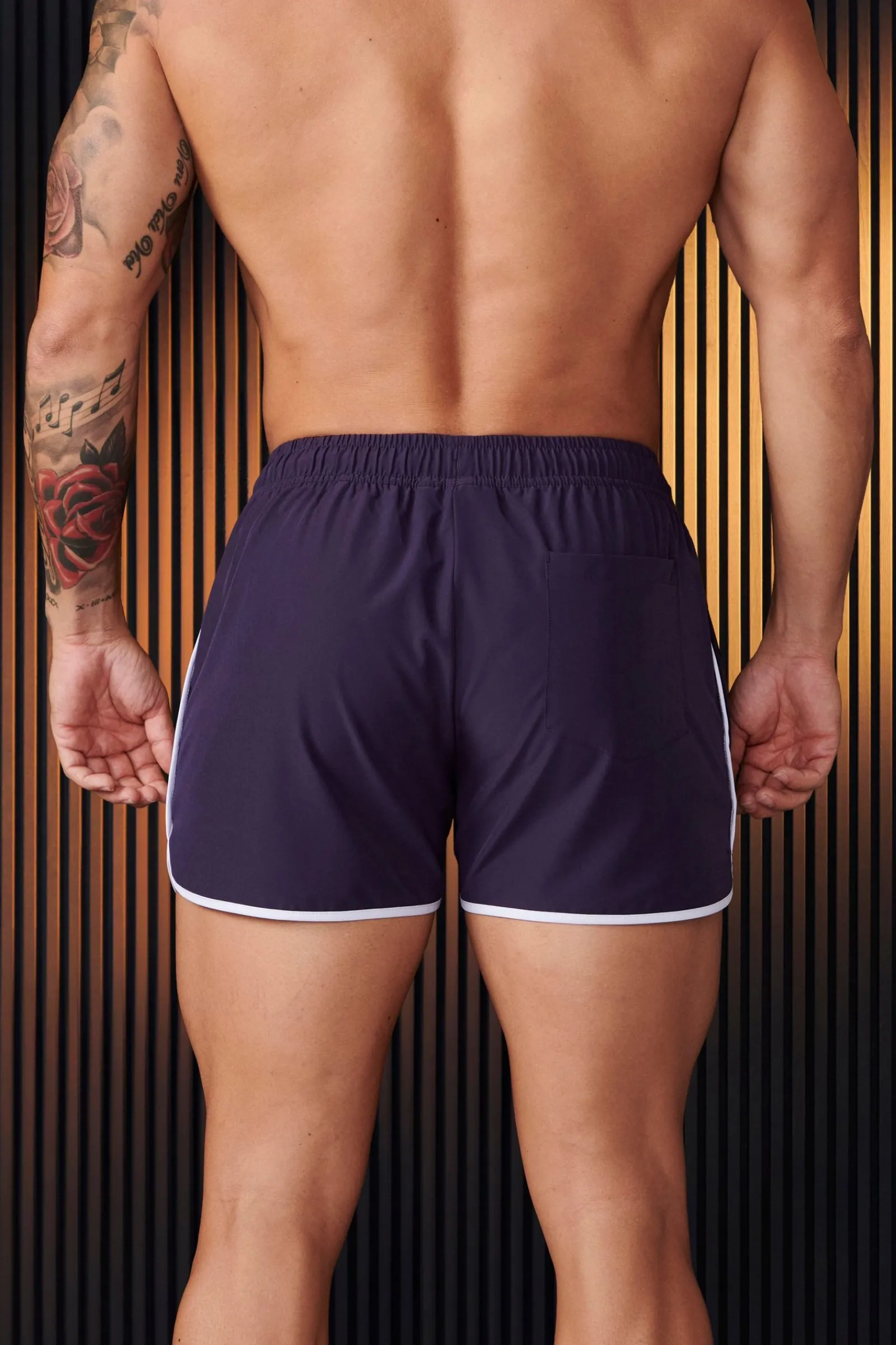 Shorts<Youngla 125-Olympic Shorts Black|Burgundy|Carolina Blue|Grey