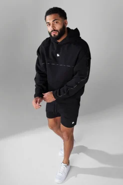 Outerwear<Youngla 5105-Piping Collection-Hoodies Black|Coal|Light Blue|Off-White