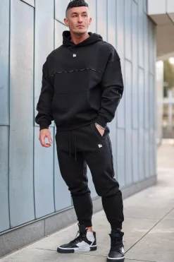 Joggers<Youngla 2006-Piping Collection-Joggers Black|Coal|Light Blue|Off-White