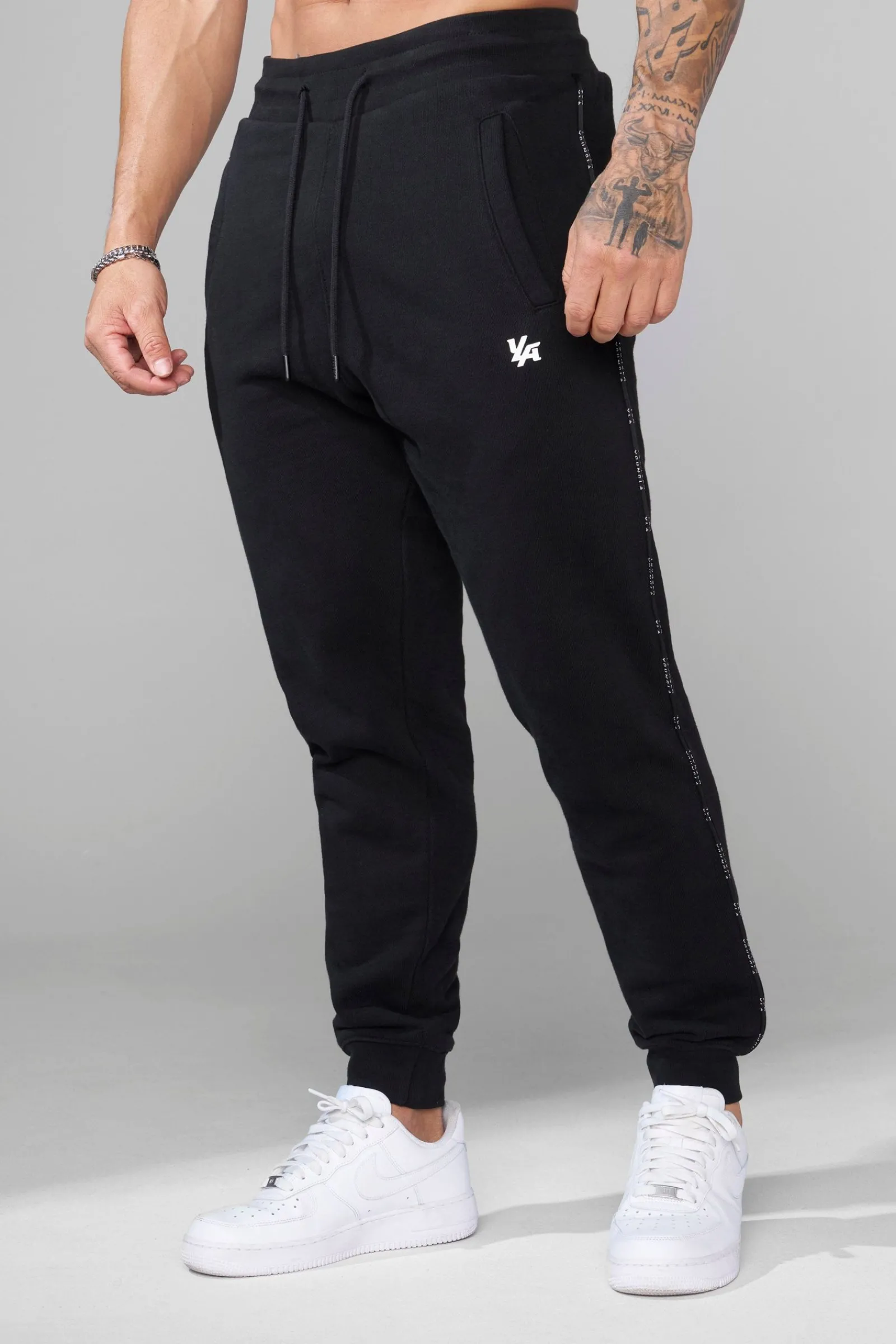 Joggers<Youngla 2006-Piping Collection-Joggers Black|Coal|Light Blue|Off-White