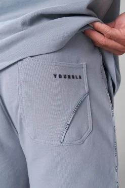 Shorts<Youngla 1078-Piping Collection-Shorts Black|Coal|Light Blue|Off-White