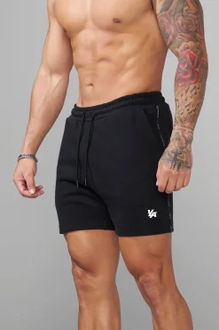 Shorts<Youngla 1078-Piping Collection-Shorts Black|Coal|Light Blue|Off-White