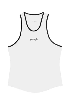 Tanks<Youngla 319-Pristine Tank Tops Black|Brown|Carolina Blue|Lavender Purple