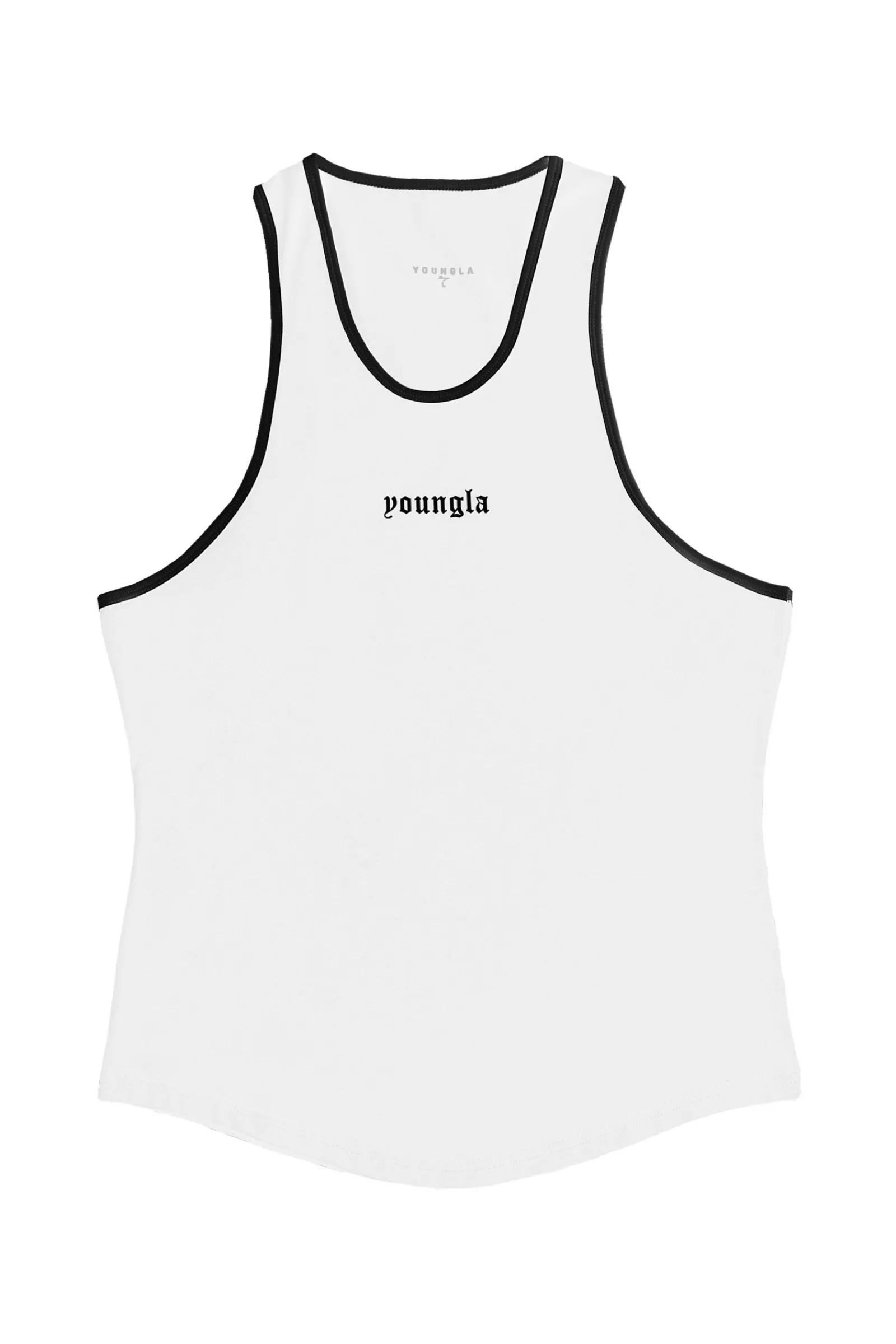 Tanks<Youngla 319-Pristine Tank Tops Black|Brown|Carolina Blue|Lavender Purple