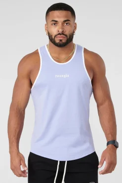 Tanks<Youngla 319-Pristine Tank Tops Black|Brown|Carolina Blue|Lavender Purple