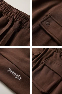 Joggers<Youngla 224-Rambo Joggers 2.0 Black|Brown|Heather Grey|Oatmeal