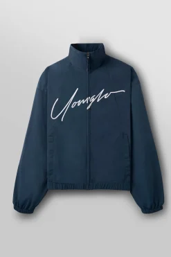 Outerwear<Youngla 567-Retro Jumpsuit-Jacket Black|Khaki|Teal