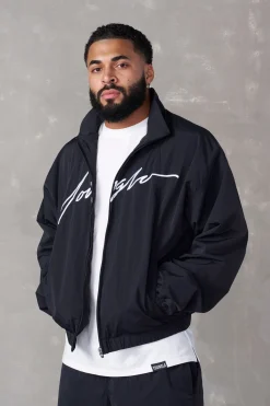 Outerwear<Youngla 567-Retro Jumpsuit-Jacket Black|Khaki|Teal
