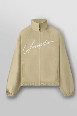 Outerwear<Youngla 567-Retro Jumpsuit-Jacket Black|Khaki|Teal