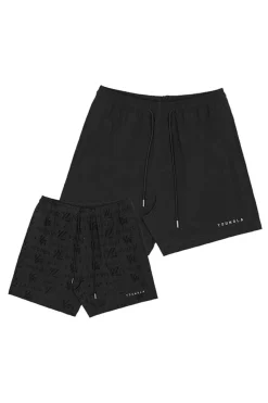 Shorts<Youngla 136-Reveal Swim Shorts Black|Canary|Orange|Pink
