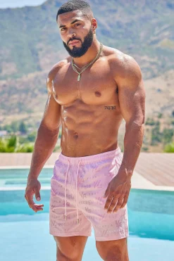 Shorts<Youngla 136-Reveal Swim Shorts Black|Canary|Orange|Pink