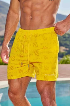 Shorts<Youngla 136-Reveal Swim Shorts Black|Canary|Orange|Pink