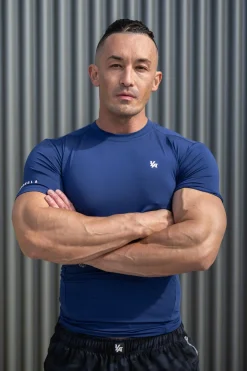 Shirts<Youngla 476-S Th Compression Tees Black|Dark Grey|Light Blue|Navy