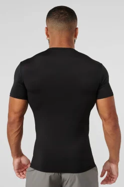 Shirts<Youngla 476-S Th Compression Tees Black|Dark Grey|Light Blue|Navy