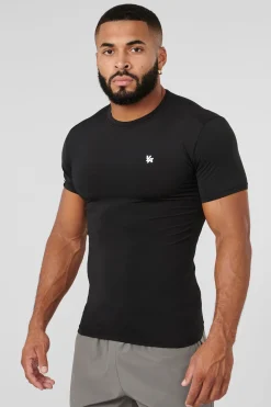 Shirts<Youngla 476-S Th Compression Tees Black|Dark Grey|Light Blue|Navy
