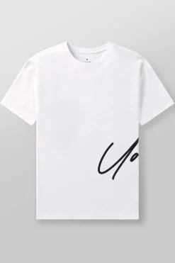Shirts<Youngla 462-Side Signature Tees Black|Brown|Burgundy|Deep Purple
