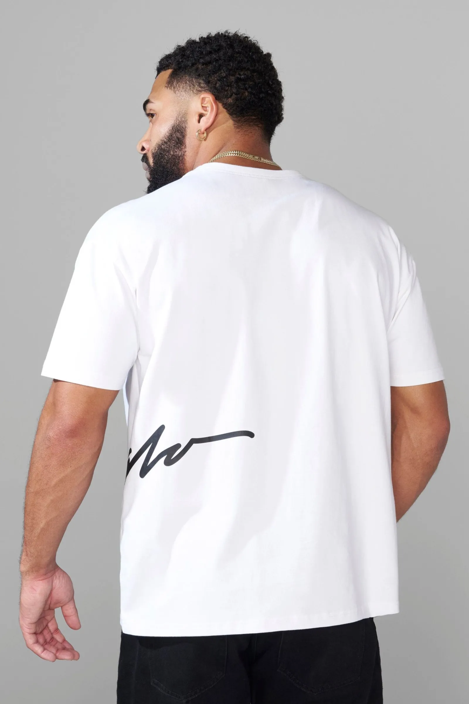 Shirts<Youngla 462-Side Signature Tees Black|Brown|Burgundy|Deep Purple