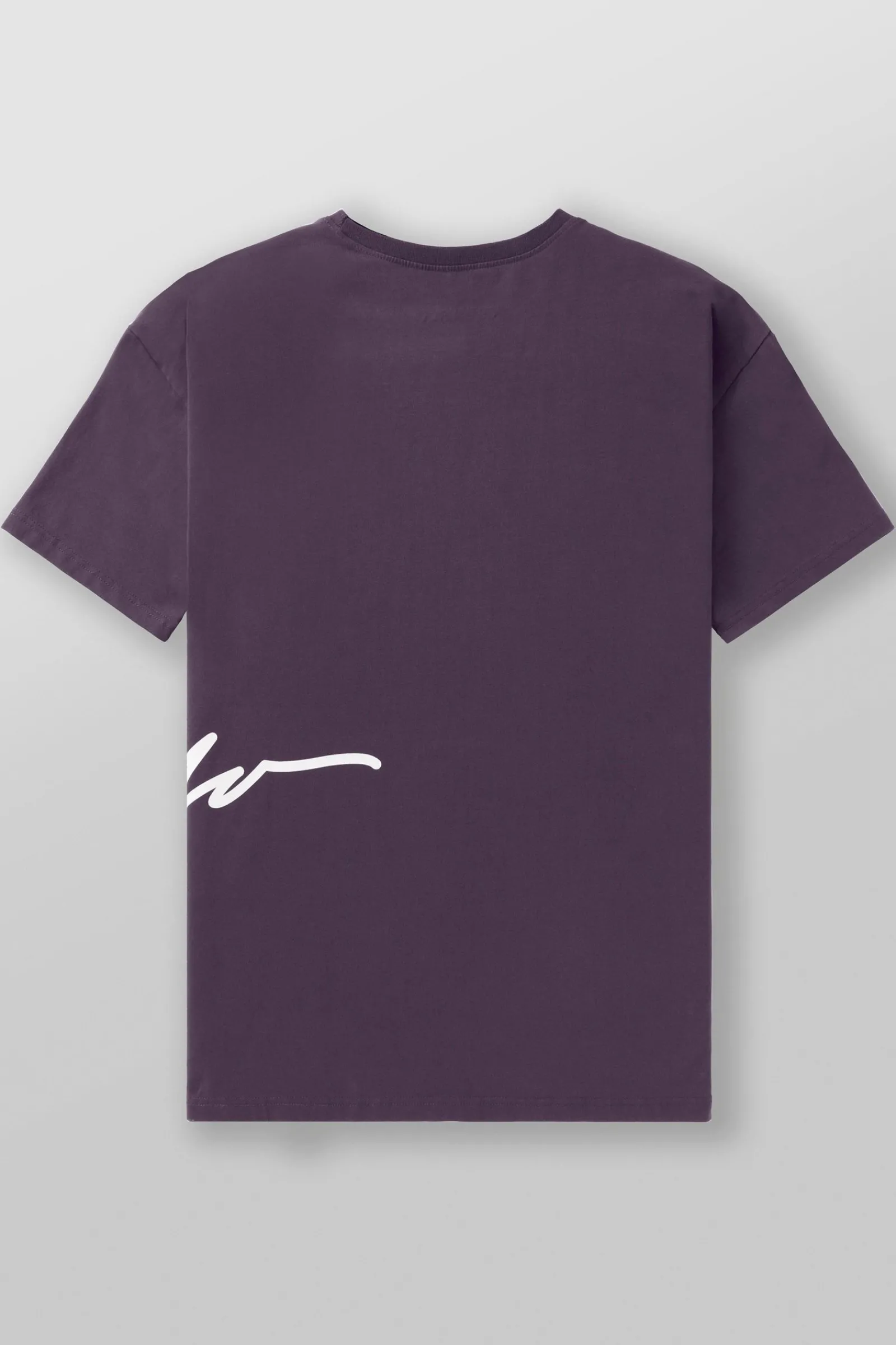 Shirts<Youngla 462-Side Signature Tees Black|Brown|Burgundy|Deep Purple