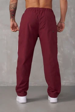 Joggers<Youngla 246-Side Zipper Joggers Black|Brown|Burgundy|Navy