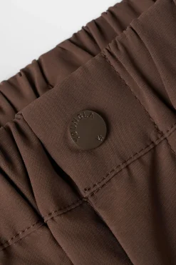 Joggers<Youngla 246-Side Zipper Joggers Black|Brown|Burgundy|Navy