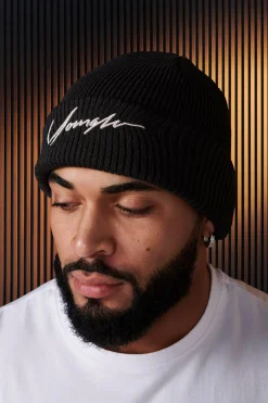 Hats & Beanies<Youngla 906-Signature Beanies Antique White|Black|Brown|Deep Teal